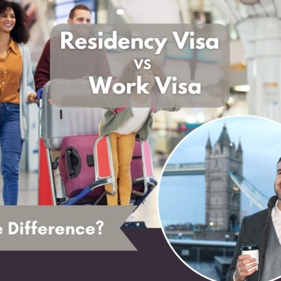 Residency Visa vs. Work Visa