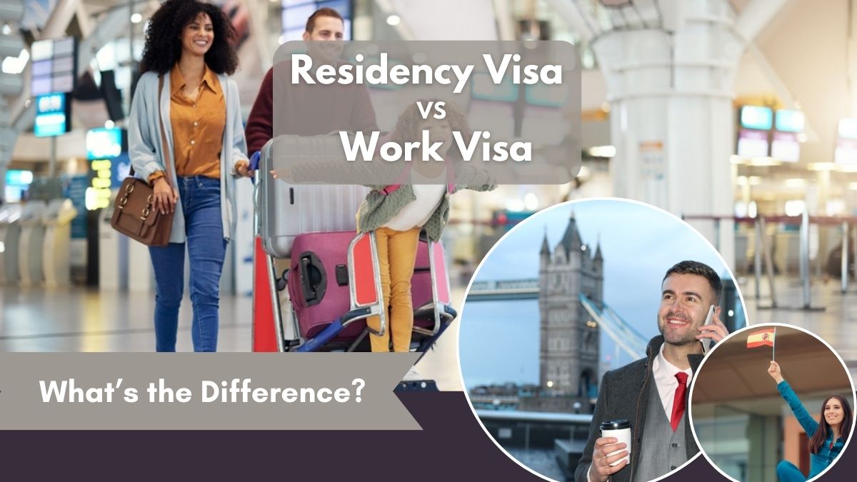 Residency Visa vs. Work Visa