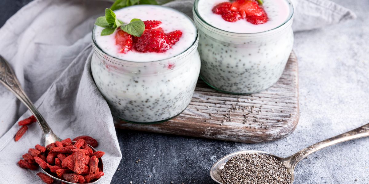 Chia Pudding Healthy Breakfast