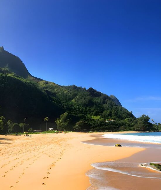 Tunnels Beach Kauai Hawaii