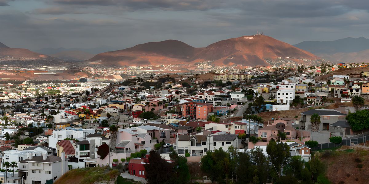 Tijuana Mexico Skyline