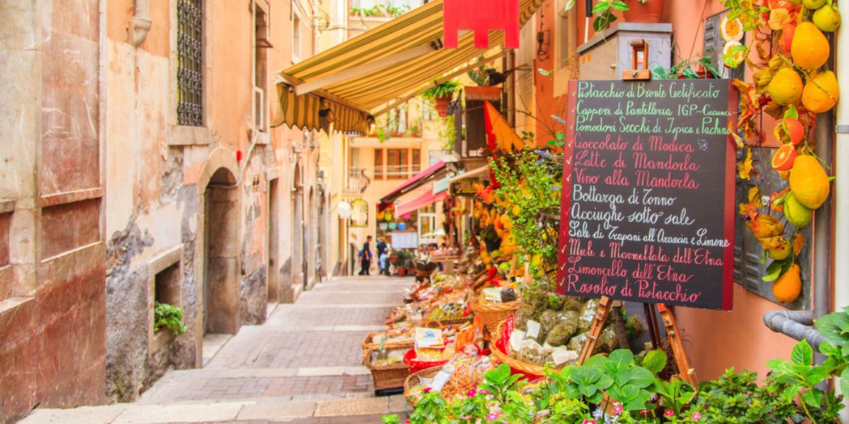 Shop in Taormina, Sicily