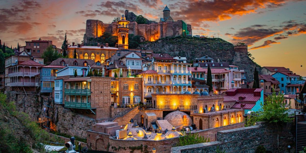 Historical Streets of Tbilisi, Georgia