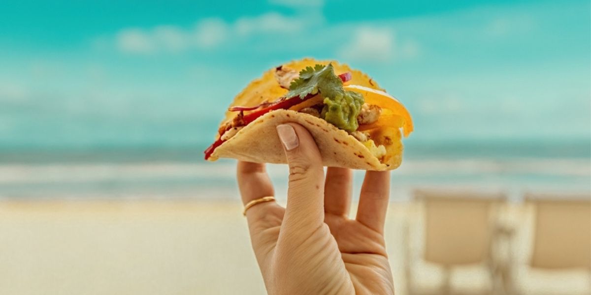 Taco in Tulum, Mexico