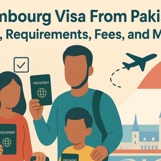 Luxembourg Visa From Pakistan
